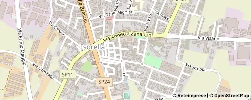 Mappa Isorella