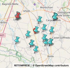 Mappa 25010 Isorella BS, Italia (7.37368)