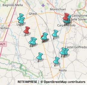 Mappa 25010 Isorella BS, Italia (7.2475)