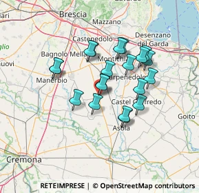 Mappa 25010 Isorella BS, Italia (11.053)