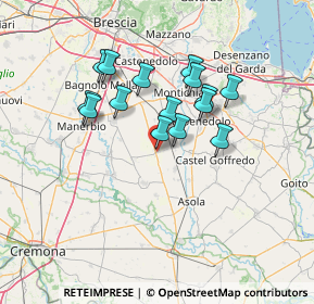 Mappa 25010 Isorella BS, Italia (11.34533)