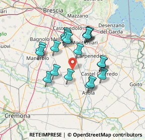 Mappa 25010 Isorella BS, Italia (11.61)