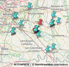 Mappa Piazzale della Stazione, 26900 Lodi LO, Italia (14.4645)