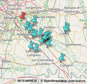Mappa Piazzale della Stazione, 26900 Lodi LO, Italia (9.50222)