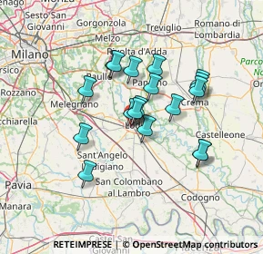 Mappa Piazzale della Stazione, 26900 Lodi LO, Italia (11.04)