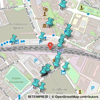 Mappa Piazzale della Stazione, 26900 Lodi LO, Italia (0.12692)