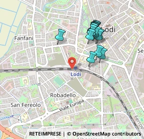 Mappa Piazzale della Stazione, 26900 Lodi LO, Italia (0.457)