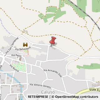 Mappa Via Belvedere, 58, 10014 Caluso, Torino (Piemonte)