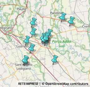 Mappa Via Dionigi Biancardi, 26900 Lodi LO, Italia (5.29333)