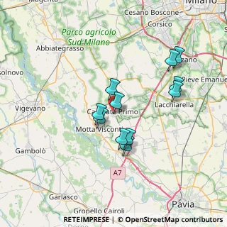 Mappa Via Alessandro Santagostino, 27022 Casorate Primo PV, Italia (6.11545)