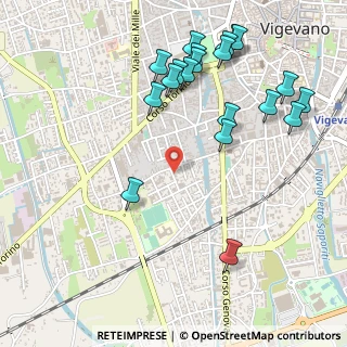 Mappa Via Don Giovanni Minzoni, 27029 Vigevano PV, Italia (0.603)