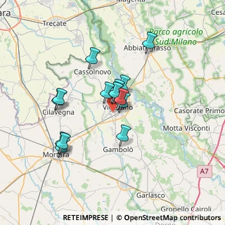 Mappa Via Don Giovanni Minzoni, 27029 Vigevano PV, Italia (5.49667)