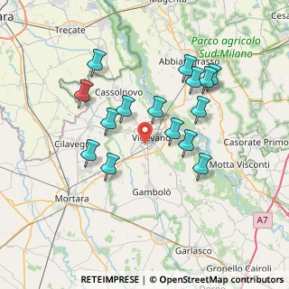 Mappa Via Don Giovanni Minzoni, 27029 Vigevano PV, Italia (6.76067)