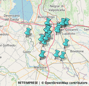 Mappa Mediana Dell'industria, 37060 Mozzecane VR, Italia (9.821)