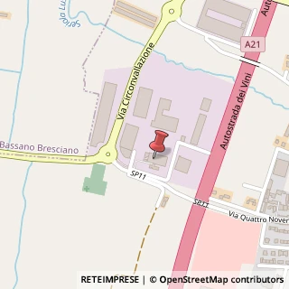 Mappa Via Industriale, 3, 25020 San Gervasio Bresciano, Brescia (Lombardia)