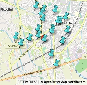 Mappa Via C. Cantù, 27029 Vigevano PV, Italia (0.899)