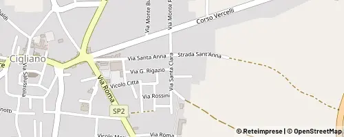 Mappa Cigliano