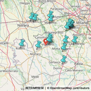 Mappa Via Ceresio, 27029 Vigevano PV, Italia (16.437)