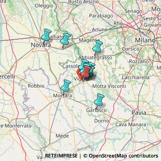 Mappa Via Orta, 27029 Vigevano PV, Italia (6.87923)