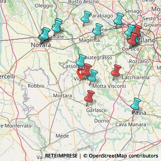 Mappa Via Ceresio, 27029 Vigevano PV, Italia (20.062)