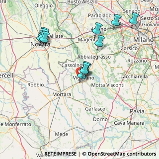 Mappa Via Ceresio, 27029 Vigevano PV, Italia (15.5675)