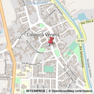 Mappa Via Pettinato, 3, 37044 Cologna Veneta, Verona (Veneto)