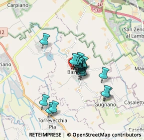 Mappa Via Valletta, 27010 Bascapè PV, Italia (1.062)