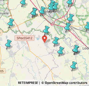 Mappa Via Valletta, 27010 Bascapè PV, Italia (5.4345)