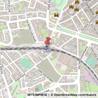 Mappa Piazzale della Stazione, 12, 26900 Lodi, Lodi (Lombardia)