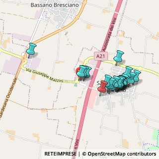 Mappa Piazzetta del Rinascimento, 25020 San Gervasio Bresciano BS, Italia (0.9305)
