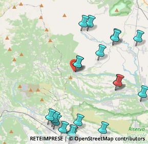 Mappa Via Umberto I', 10070 Rocca Canavese TO, Italia (5.3705)