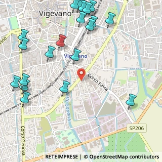 Mappa Corso Brodolini, 27029 Vigevano PV, Italia (0.731)