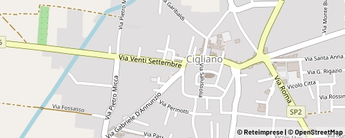 Mappa Cigliano