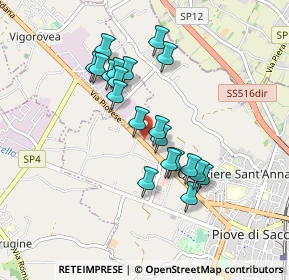 Mappa SS 516, 35028 Piove di sacco PD, Italia (0.7705)