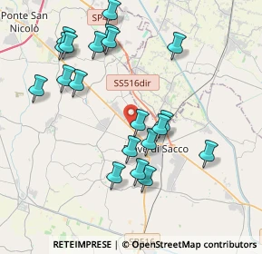 Mappa SS 516, 35028 Piove di sacco PD, Italia (4.052)