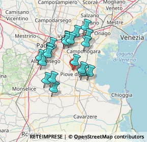 Mappa SS 516, 35028 Piove di sacco PD, Italia (10.7855)