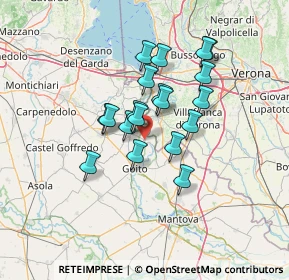 Mappa Via Volta - Pozzolo, 46049 Volta Mantovana MN, Italia (10.45789)