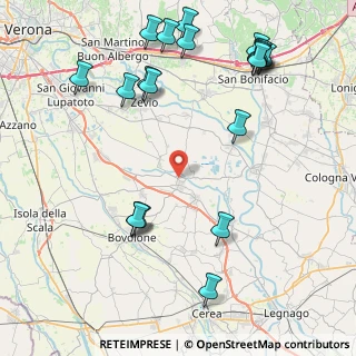 Mappa Via Marcolongo, 37050 Oppeano VR, Italia (10.467)