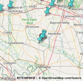 Mappa Via Collodi, 25027 Quinzano d'Oglio BS, Italia (22.13818)