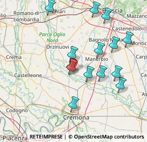 Mappa Via Collodi, 25027 Quinzano d'Oglio BS, Italia (15.04071)