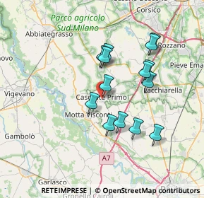 Mappa Via Mira Carlo, 27022 Casorate Primo PV, Italia (6.20786)