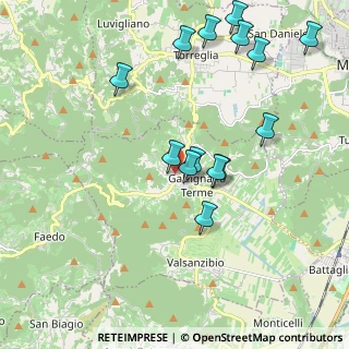 Mappa Via Saggini, 35030 Galzignano Terme PD, Italia (2.115)