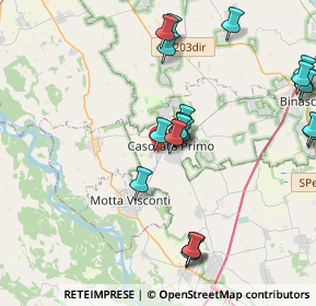 Mappa Via Michelangelo Buonarroti, 27022 Casorate Primo PV, Italia (4.51)