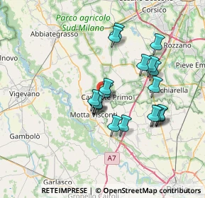 Mappa Via Michelangelo Buonarroti, 27022 Casorate Primo PV, Italia (6.08263)