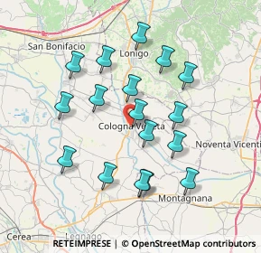 Mappa 37044 Cologna Veneta VR, Italia (6.85353)
