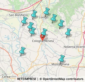 Mappa 37044 Cologna Veneta VR, Italia (7.49)