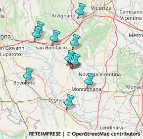 Mappa 37044 Cologna Veneta VR, Italia (12.40455)