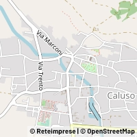 Karte Caluso