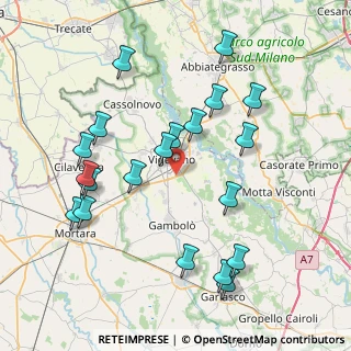 Mappa Via G. Profili, 27029 Vigevano PV, Italia (8.4775)