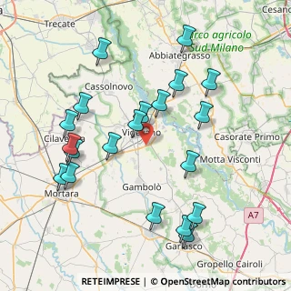 Mappa Via Profili, 27029 Vigevano PV, Italia (8.489)